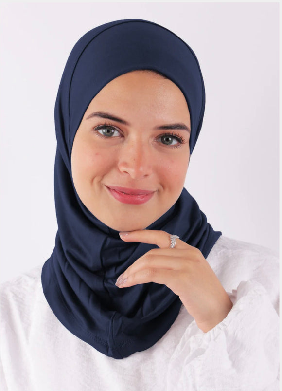 2 pieces Amira Hijab - blue