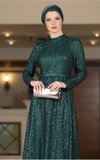 Emerald  -  Modest Evening Dress