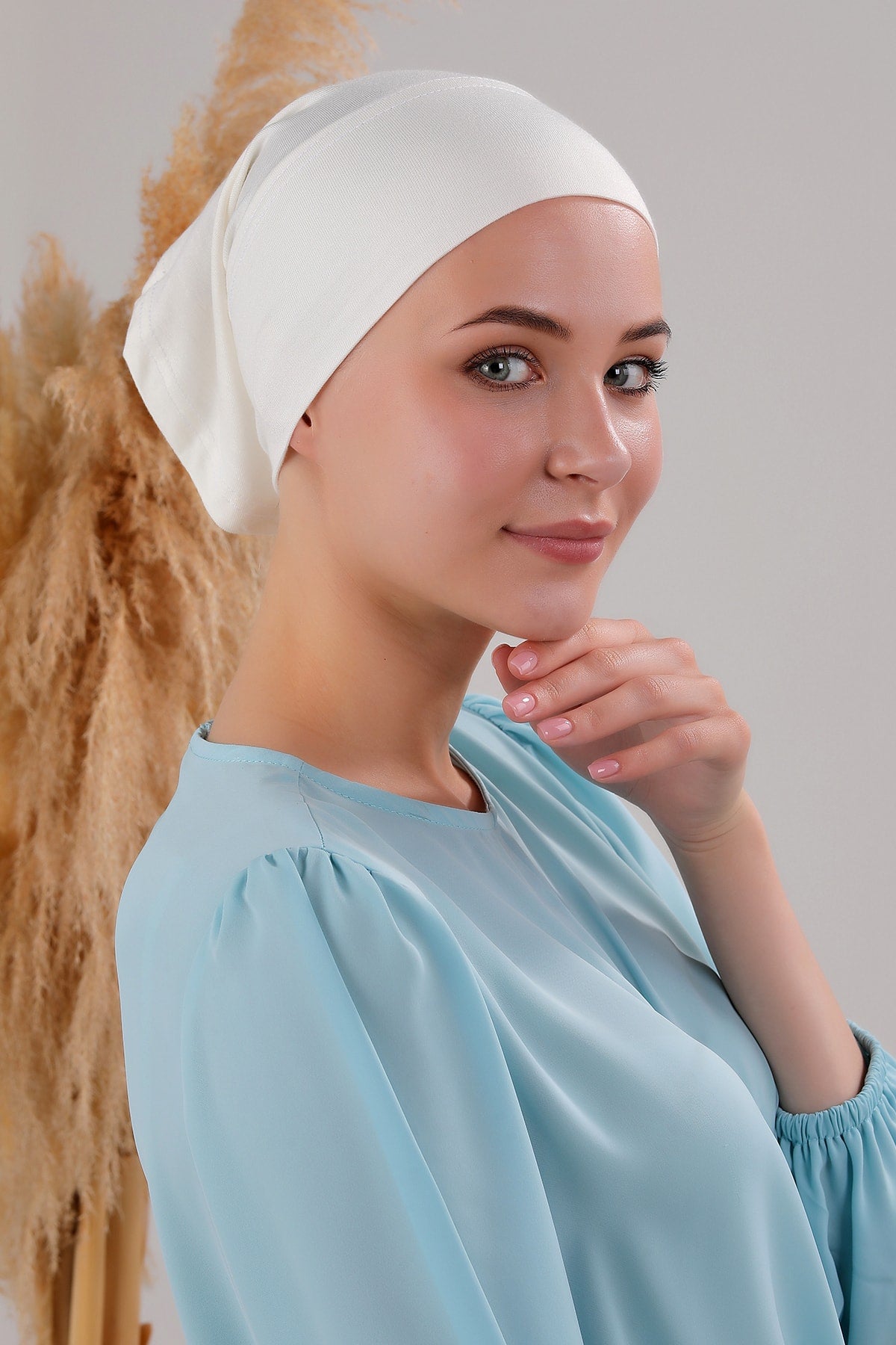 Under-scarf Tube | Bonnet Amta - Off-white