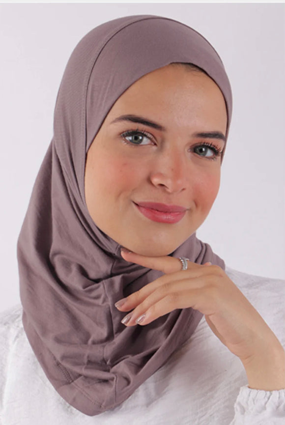 Amira Instant Hijab - Nude