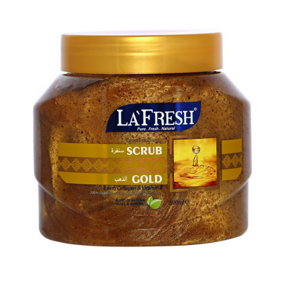 Gold Exfoliating Face & Body with Collagen and Vitamin E-Shopanisa