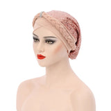 Pre-tied Sequin Turban - Headwrap