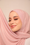 Superior Jersey Hijab - Blush Pink-Head Scarf Hijab-Shopanisa