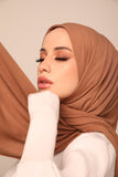 Superior Jersey Hijab - Camel-Head Scarf Hijab-Shopanisa