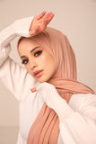 Superior Jersey Hijab - Saumon-Head Scarf Hijab-Shopanisa