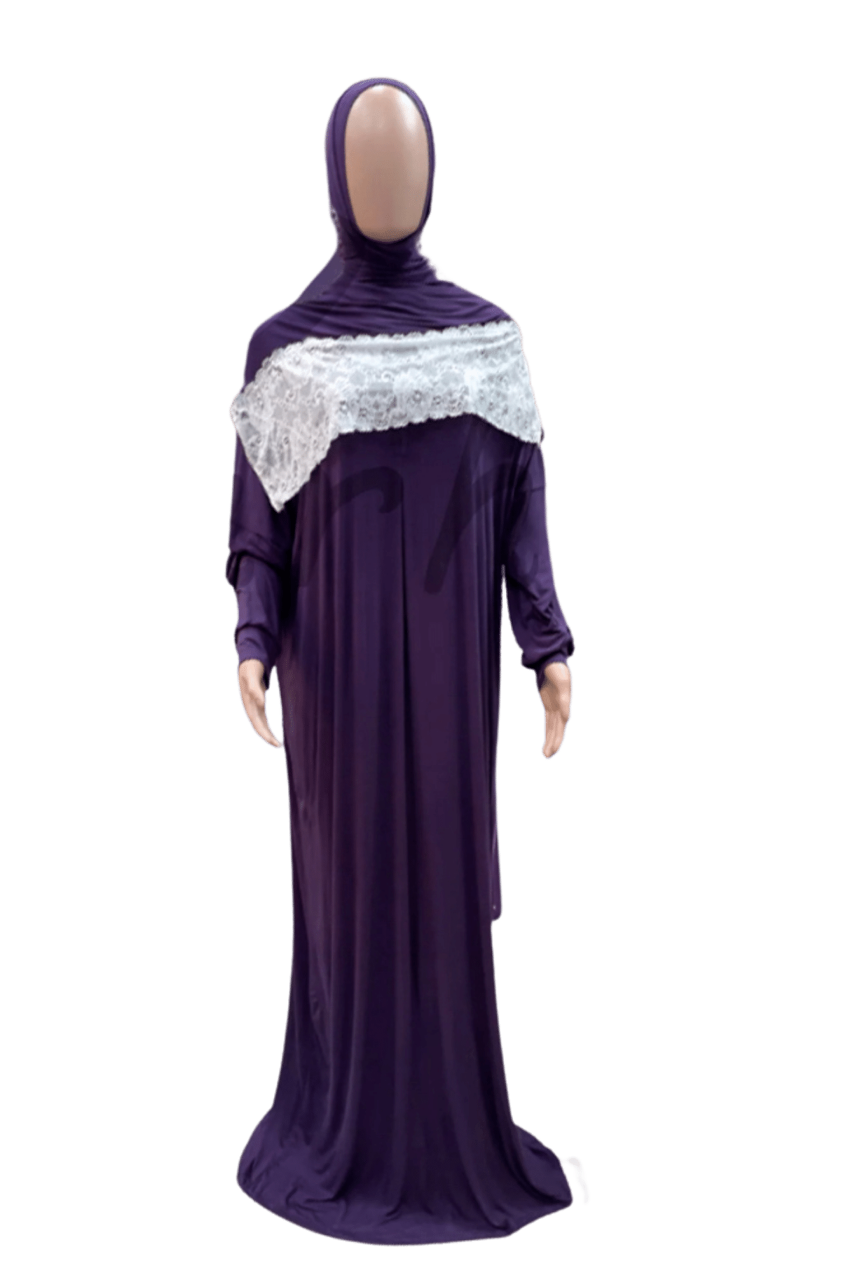 Prayer Dress with Attached Hijab