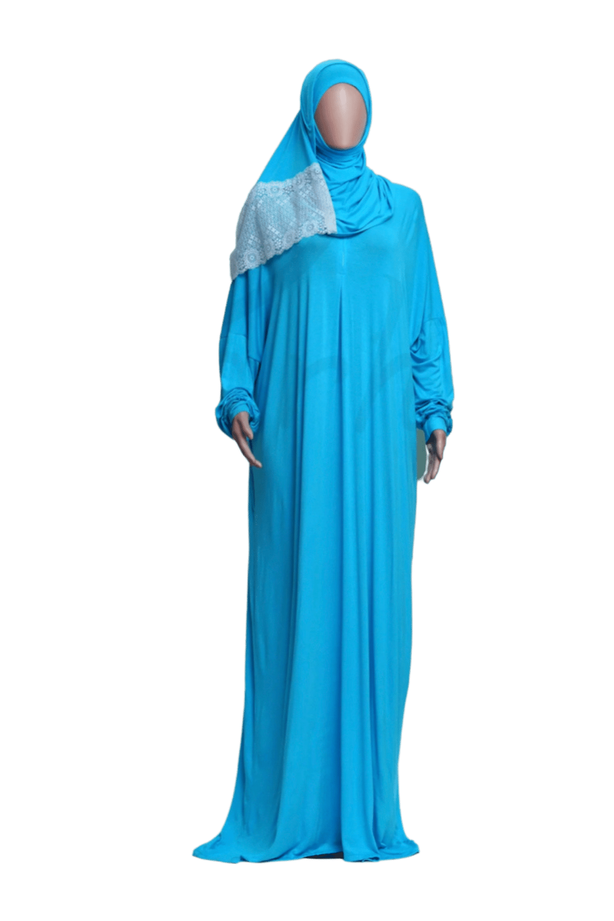 Prayer Dress with Attached Hijab