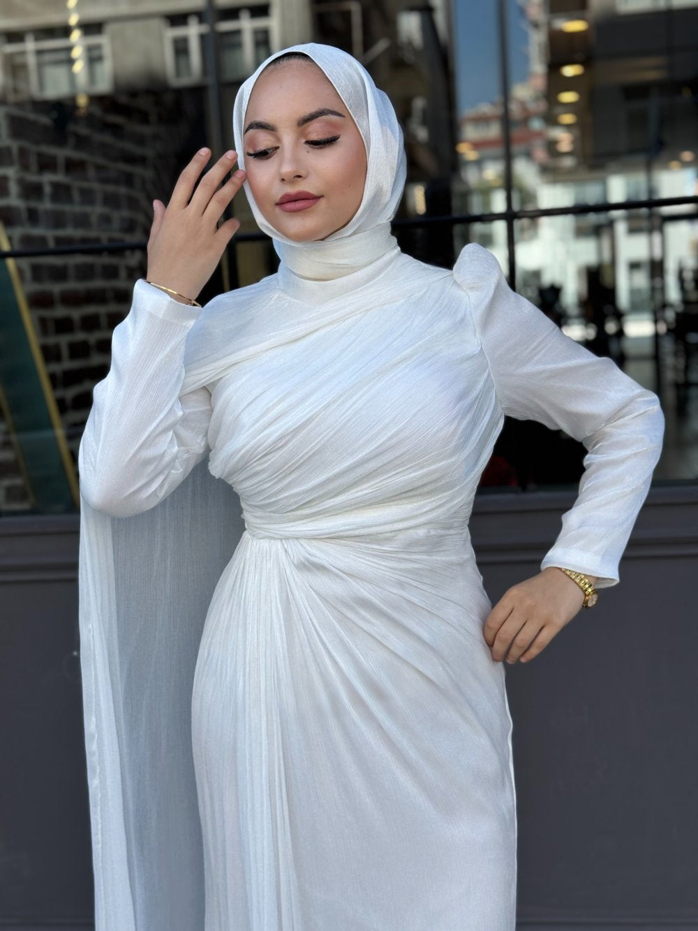 Shopanisa - Alicia Modest Evening Gown