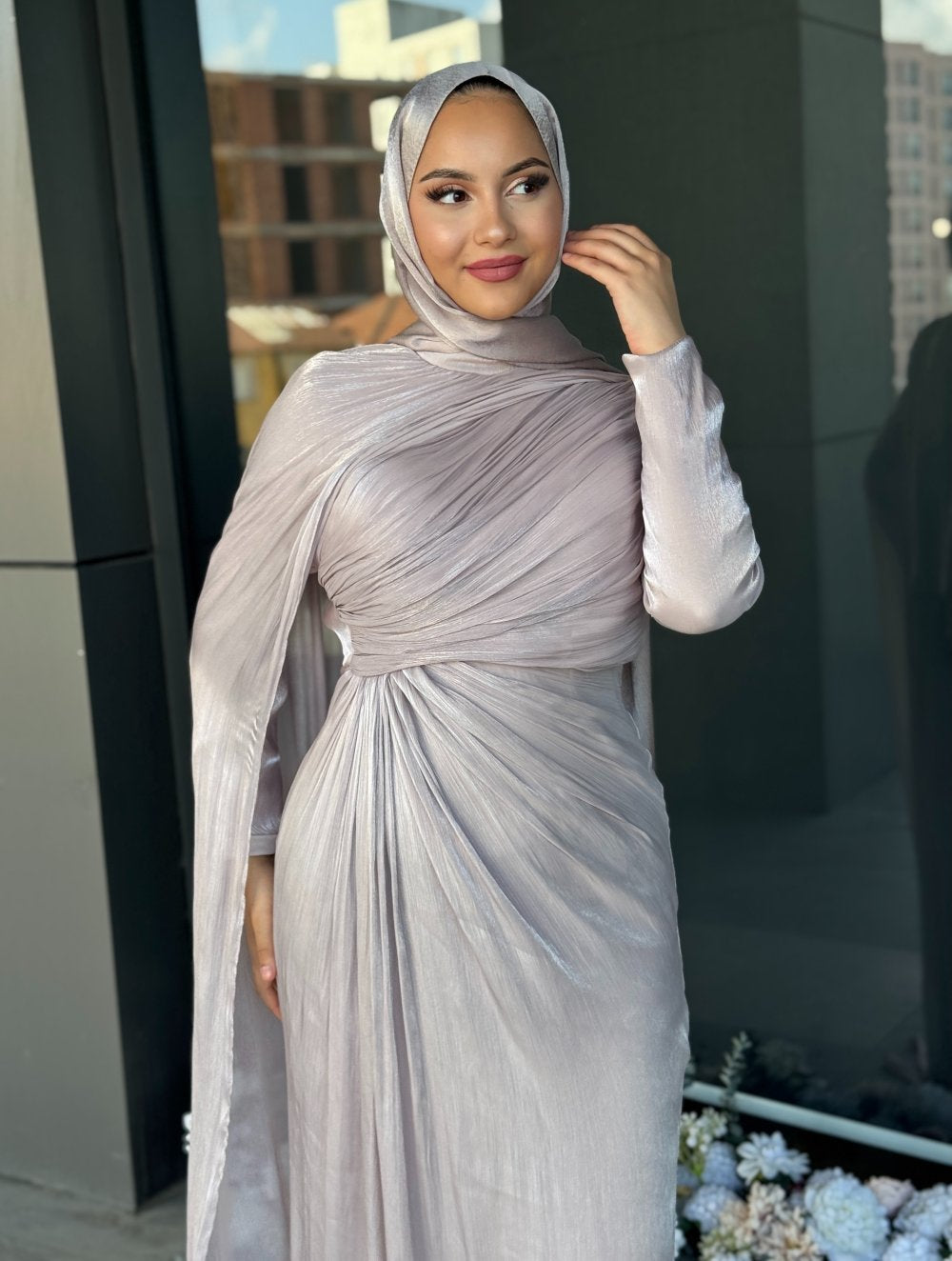Shopanisa - Alicia Modest Evening Gown