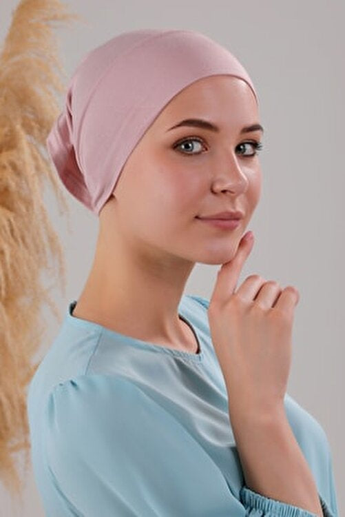 Bonnet Hijab Sous Casquette Écharpe Antidérapant - Bandeau Hijab Musulman Femme Avec Fermeture à Nouer - Confort Toute La Journée