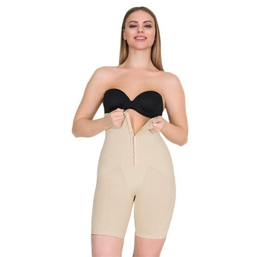 Mid-Thigh Waist Body Shaper-Shape wear body shaper-Shopanisa