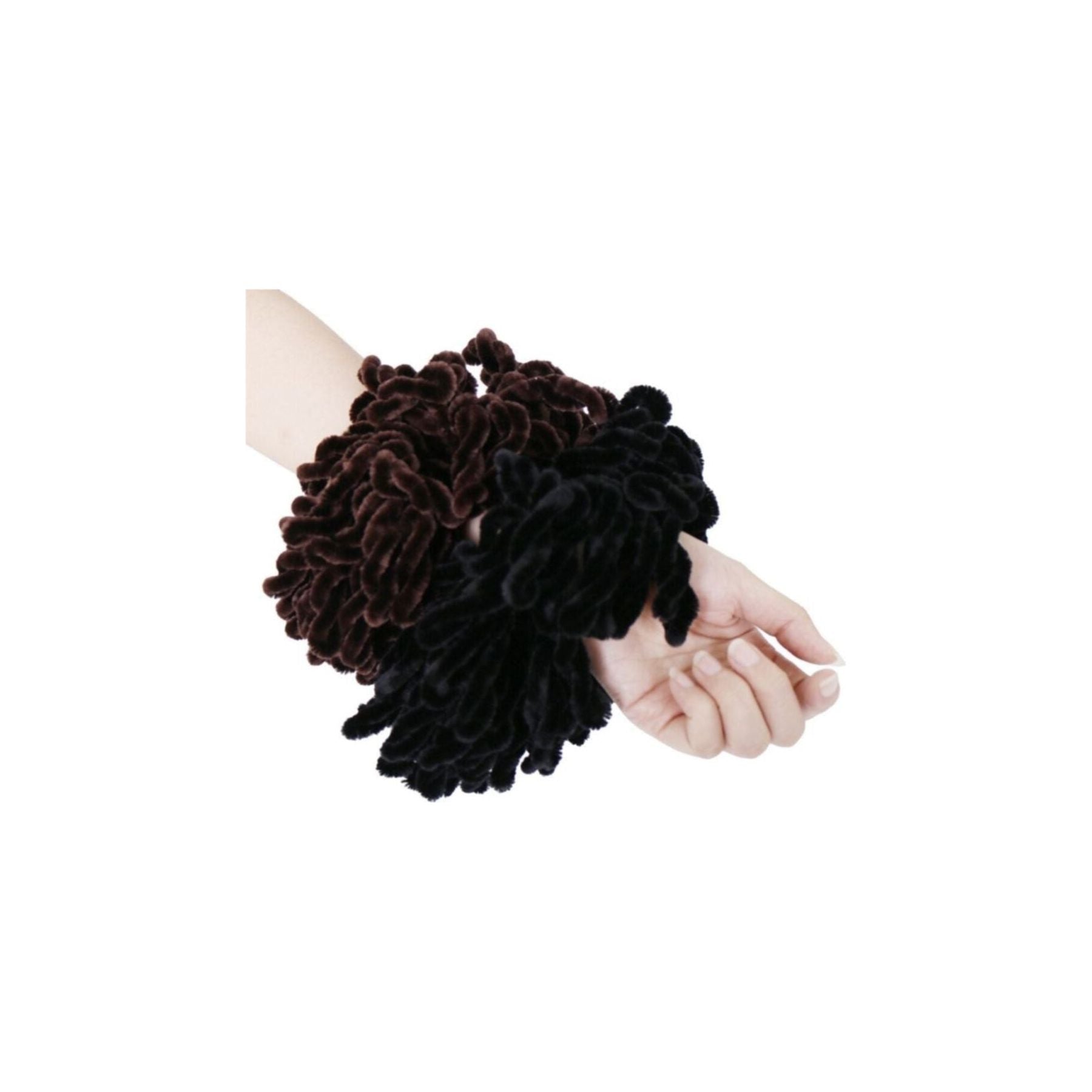 Velvet Volumizing Scrunchie-Hair Accesories-Shopanisa