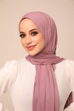 Superior Jersey Hijab - Flamingo Pink-Head Scarf Hijab-Shopanisa